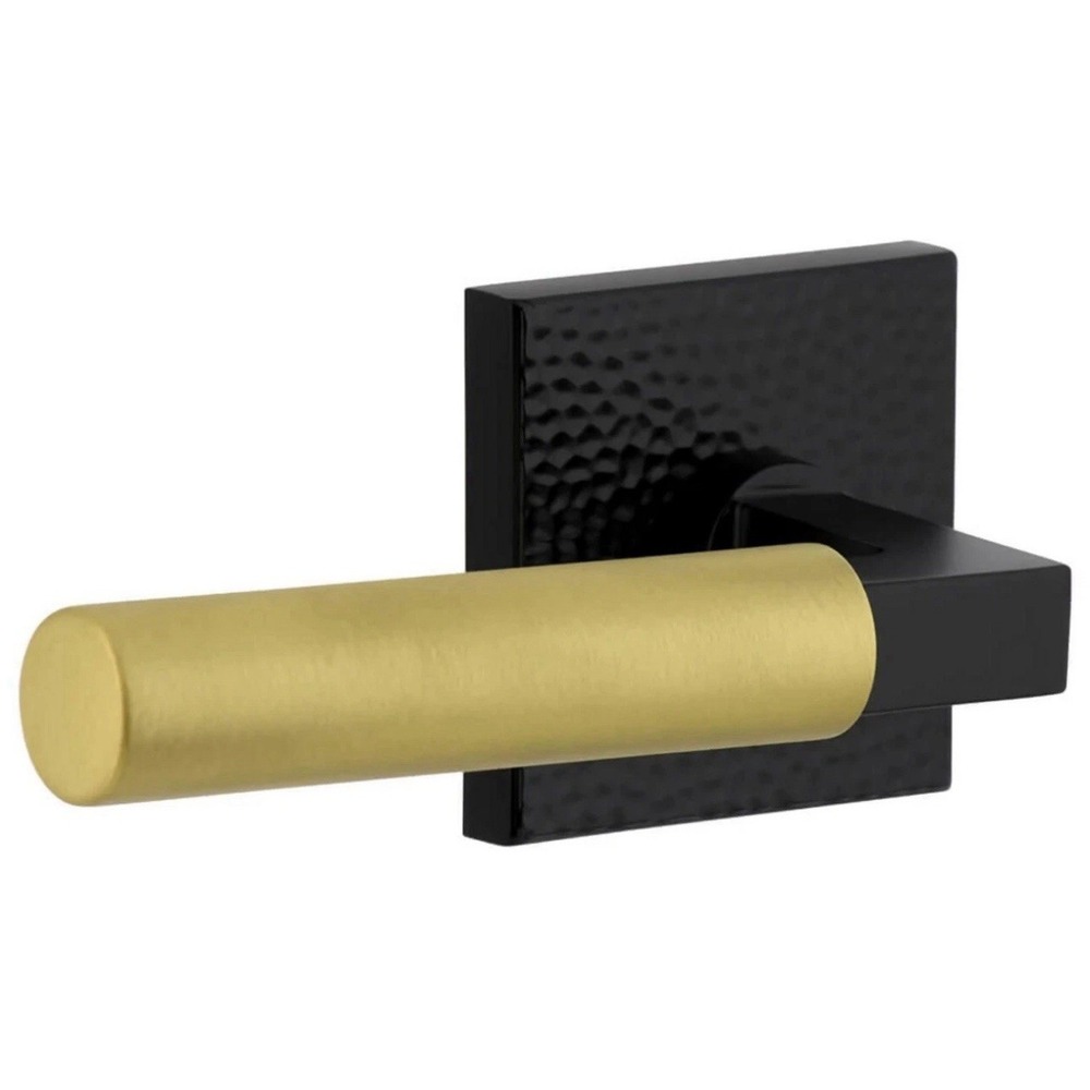 2 Viaggio QADMHMCON-STH_DD_SPLIT Split Finish Solid Brass - Satin Black / Satin